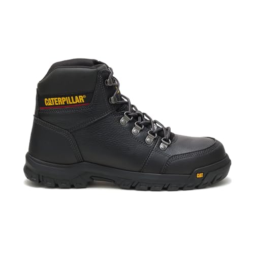Caterpillar Men's Outline Steel Toe Work Boot, Black, 11.5 M US von Caterpillar