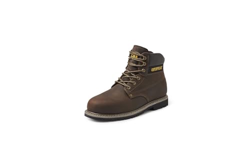 Caterpillar Mens Powerplant S3 GYW Safety Boot Brown Size UK 10 EU 44 von Caterpillar