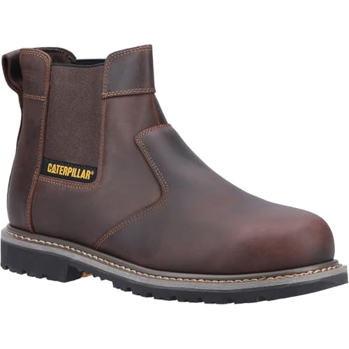 Caterpillar Powerplant Dealer Herren-Stiefel, Braun, Größe 47, braun, 47 EU von CAT