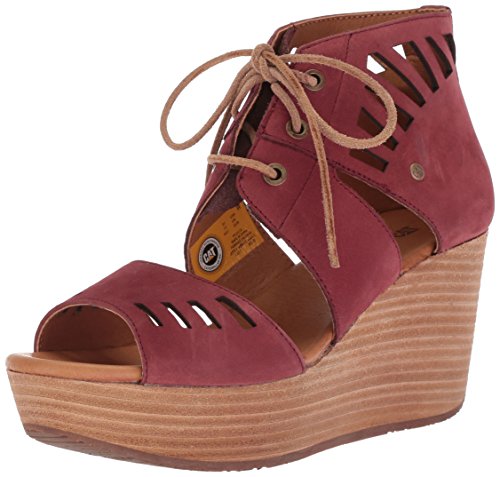 Caterpillar Women's Alma Ghillie Tie Platform Wedge Sandal von Cat Footwear