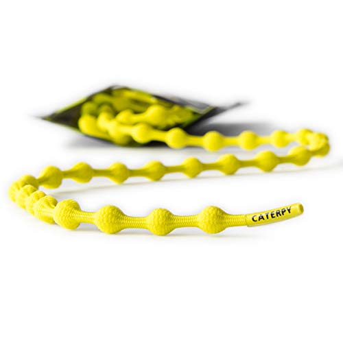 Caterpy - The Ultimate Elastic No Tie Shoelaces for Kids (50cm / Lemon Yellow) von Caterpy