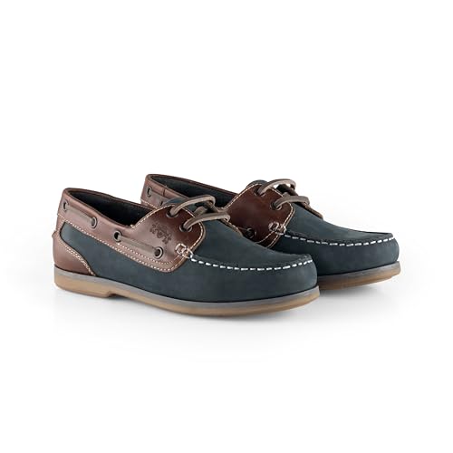 Catesby Pippa Premium Leder Bootsschuhe Damen Atmungsaktiv Leichte Deckschuhe Damen Sommerschuhe, Marinebraun, 40 EU Catesby Pippa Premium Leder Bootsschuhe Damen Atmungsaktiv Leichte Deckschuhe Damen Sommerschuhe, Marinebraun, 40 EU von Catesby