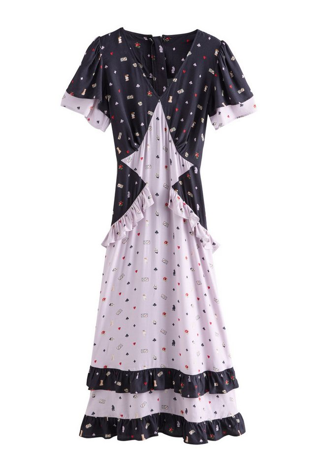 Cath Kidston Blusenkleid Cath Kidston Teekleid aus Viskose (1-tlg) von Cath Kidston