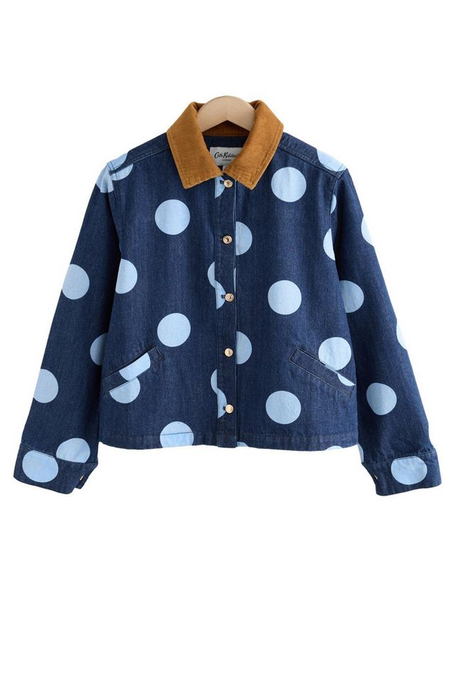 Cath Kidston Hemdjacke Cath Kidston Twill-Jacke mit Kragen (1-St) von Cath Kidston