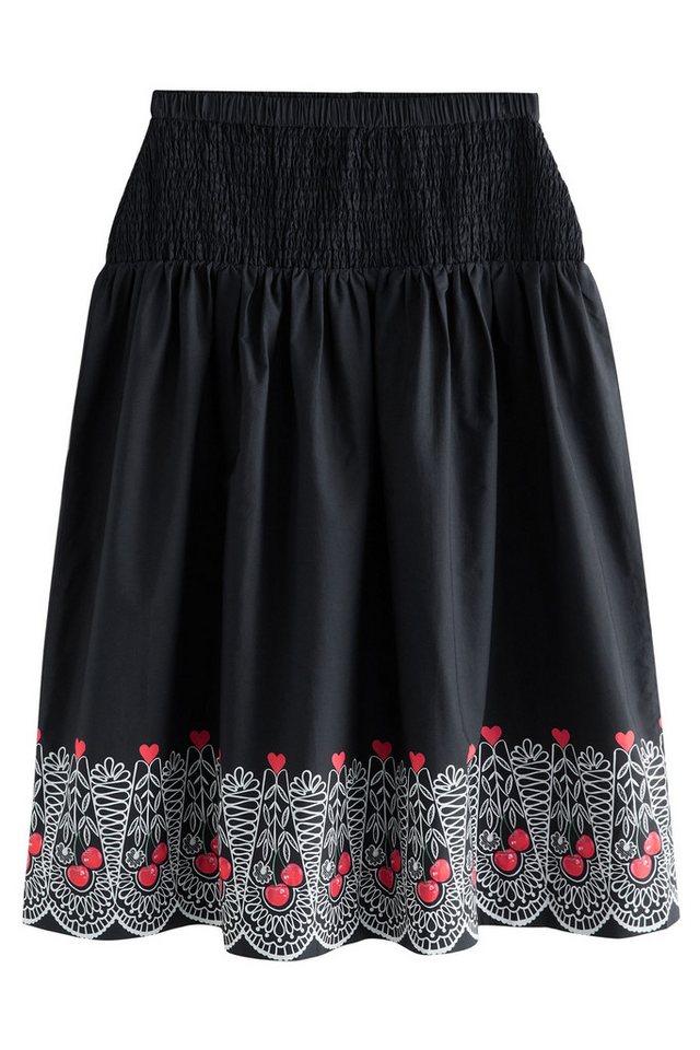 Cath Kidston Midirock Cath Kidston gesmokter Midirock aus Baumwolle (1-tlg) von Cath Kidston