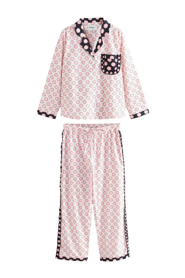 Cath Kidston Pyjama Cath Kidston Schlafanzug mit Knopfleiste (2 tlg) von Cath Kidston