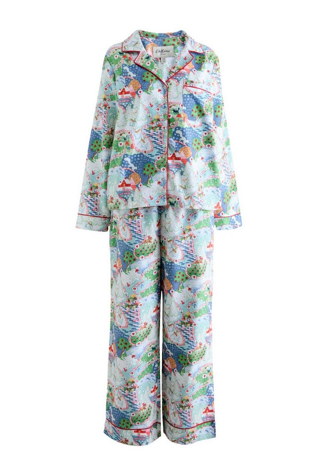 Cath Kidston Pyjama Cath Kidston Schlafanzug mit Knopfleiste (2 tlg) von Cath Kidston
