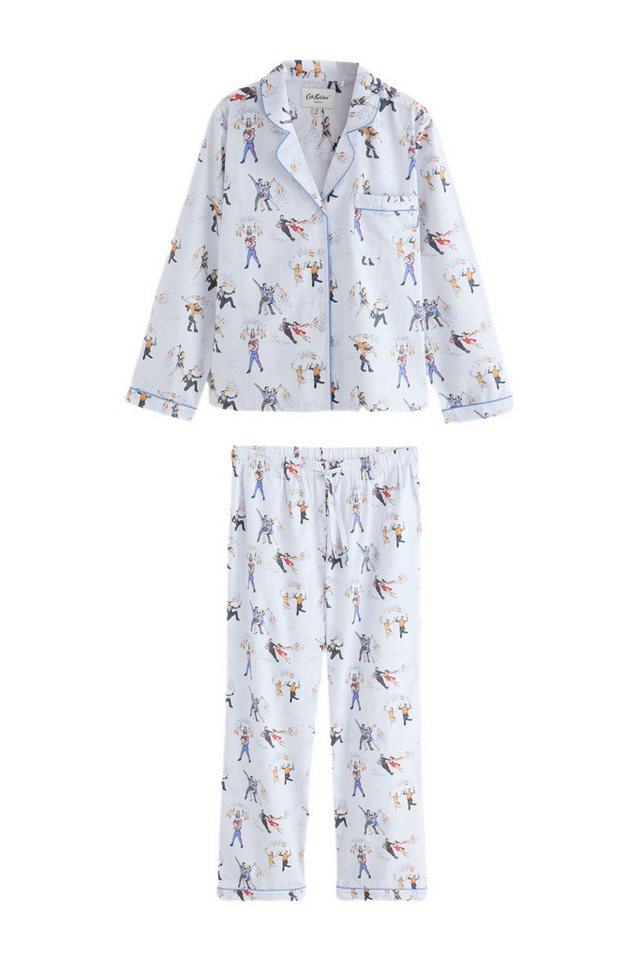 Cath Kidston Pyjama Cath Kidston geknöpfter Schlafanzug, Lilah + Lewis (2 tlg) von Cath Kidston