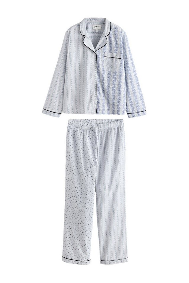 Cath Kidston Pyjama Cath Kidston geknöpfter Schlafanzug aus Baumwolle (2 tlg) von Cath Kidston