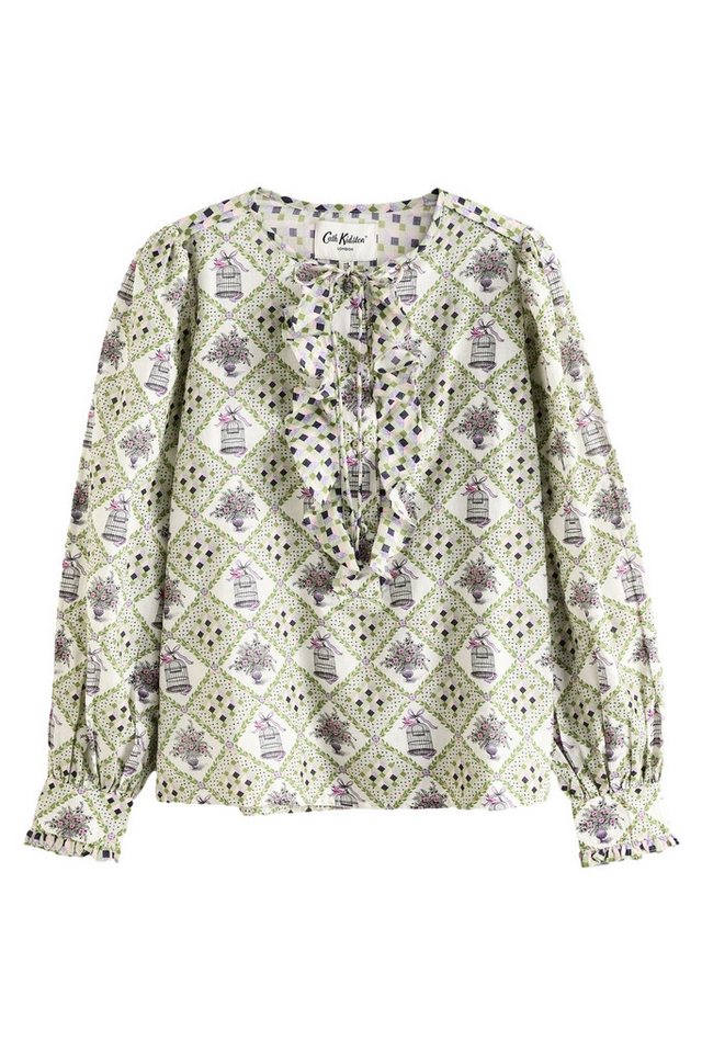 Cath Kidston Rüschenbluse Cath Kidston Rüschenbluse aus 100 % Baumwolle (1-tlg) von Cath Kidston