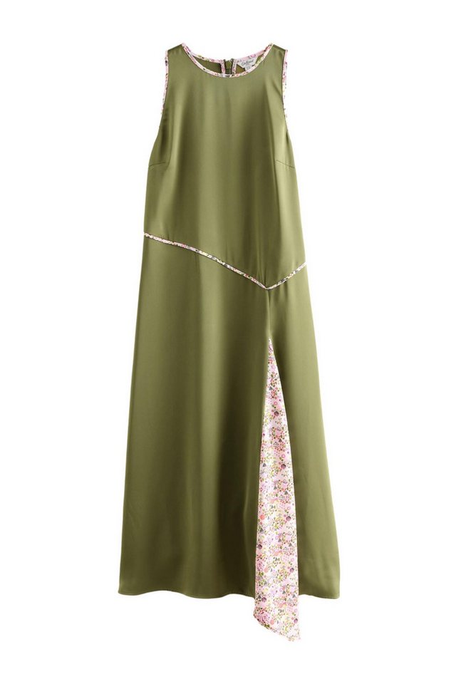 Cath Kidston Satinkleid Cath Kidston Ärmelloses A-Linienkleid aus Satin (1-tlg) von Cath Kidston