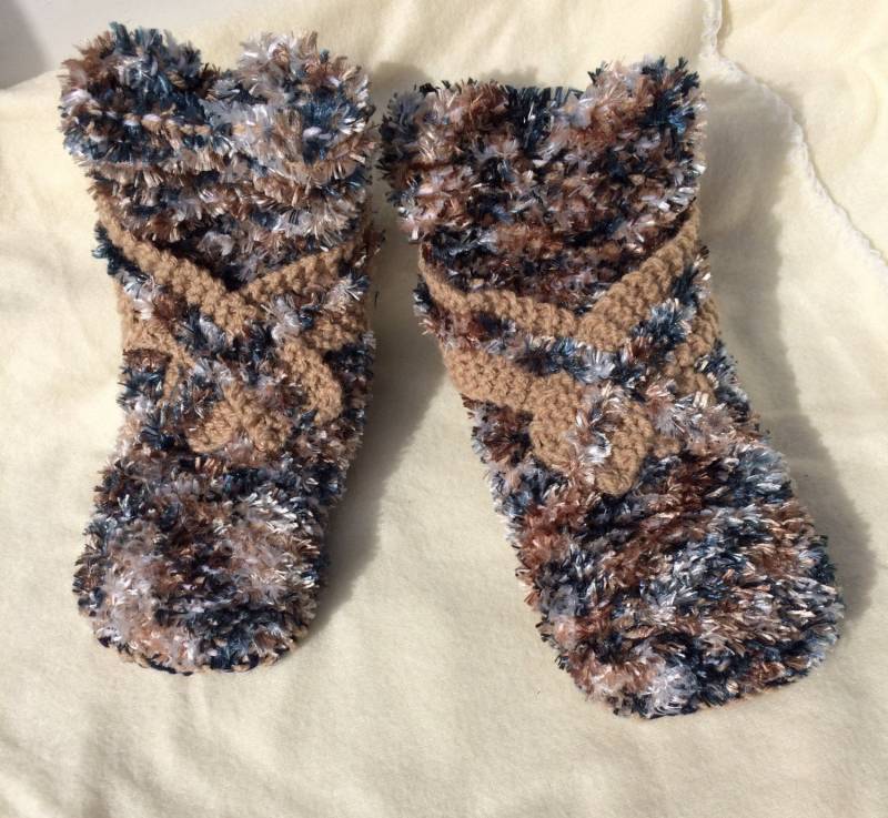 Handgestrickte Hausschuhe/Handgefertigte Gestrickte Handgestrickte Hausschuhe/Handgefertigte Gestrickte von CathWool