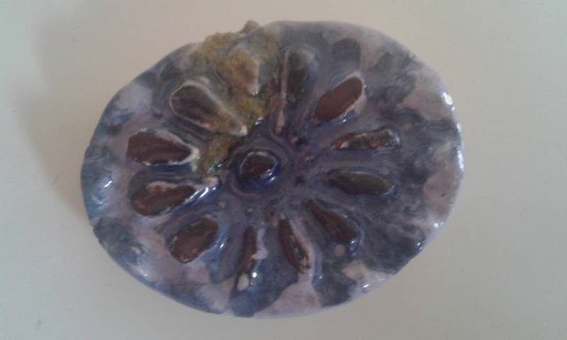 Broschen, Geschnürt, Bunt, Keramik von CatherineJayCeramics