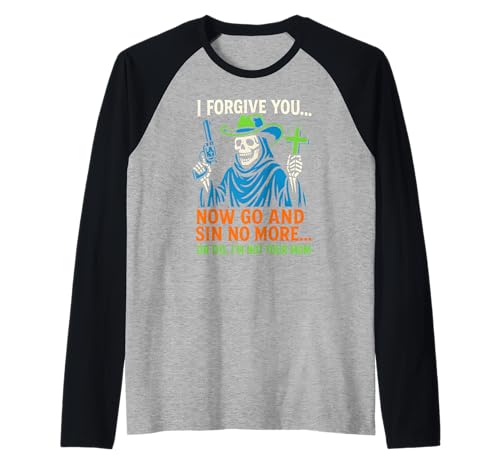 Christian Humor Sin No More Or Do Fun Damen Religiös Raglan Christian Humor Sin No More Or Do Fun Damen Religiös Raglan von Catholic Holy Humor Christian Spiritual Clothing