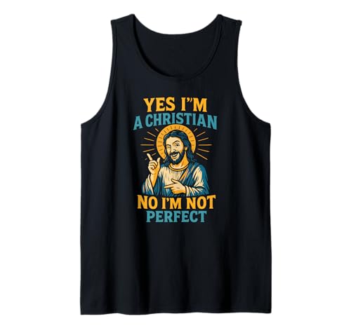 Christlicher Humor Not Perfect Cool Herren Religiöser Glaube Tank Top Christlicher Humor Not Perfect Cool Herren Religiöser Glaube Tank Top von Catholic Holy Humor Christian Spiritual Clothing