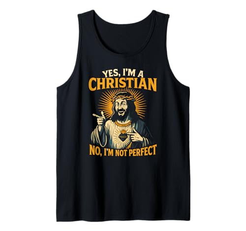 Christlicher Humor Not Perfect Cool Herren Religiöser Glaube Tank Top Christlicher Humor Not Perfect Cool Herren Religiöser Glaube Tank Top von Catholic Holy Humor Christian Spiritual Clothing