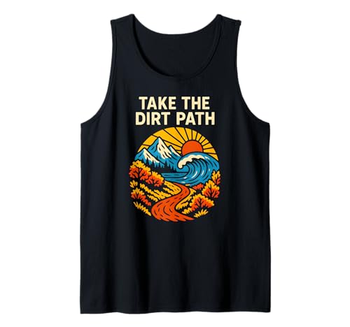 Outdoor Take The Dirt Path Vintage Herren Christian Faith Tank Top Outdoor Take The Dirt Path Vintage Herren Christian Faith Tank Top von Catholic Holy Humor Christian Spiritual Clothing