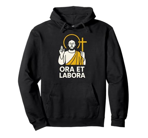 Catholic Ora et Labora Vintage Herren Chirurgie Recover Pullover Hoodie Catholic Ora et Labora Vintage Herren Chirurgie Recover Pullover Hoodie von Catholic Patient Hospital Surgery Recovery Apparel
