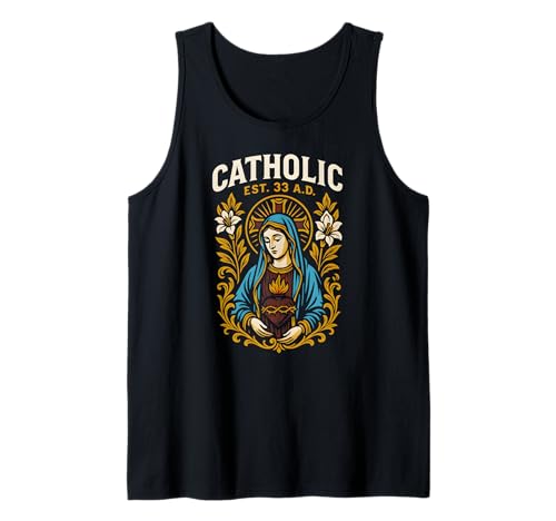 Catholic Pride Est 33 AD Retro Herren Chirurgie Patient Tank Top Catholic Pride Est 33 AD Retro Herren Chirurgie Patient Tank Top von Catholic Patient Hospital Surgery Recovery Apparel