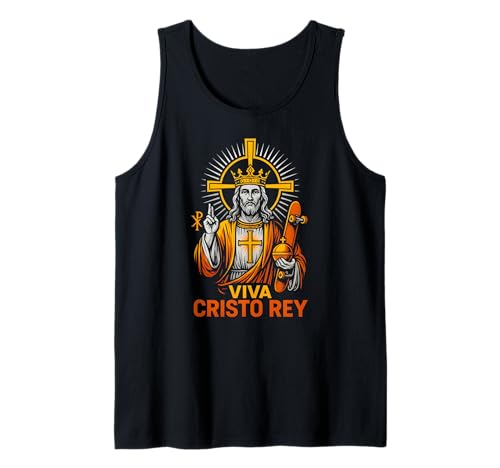 Catholic Pride Viva Cristo Rey Vintage Herren Get Well Tank Top Catholic Pride Viva Cristo Rey Vintage Herren Get Well Tank Top von Catholic Patient Hospital Surgery Recovery Apparel