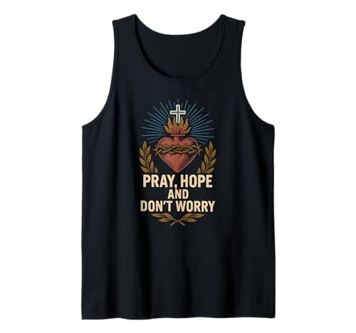 Pray Hope Don't Worry Vintage Herren Recovery Bekleidung Tank Top Pray Hope Don't Worry Vintage Herren Recovery Bekleidung Tank Top von Catholic Patient Hospital Surgery Recovery Apparel