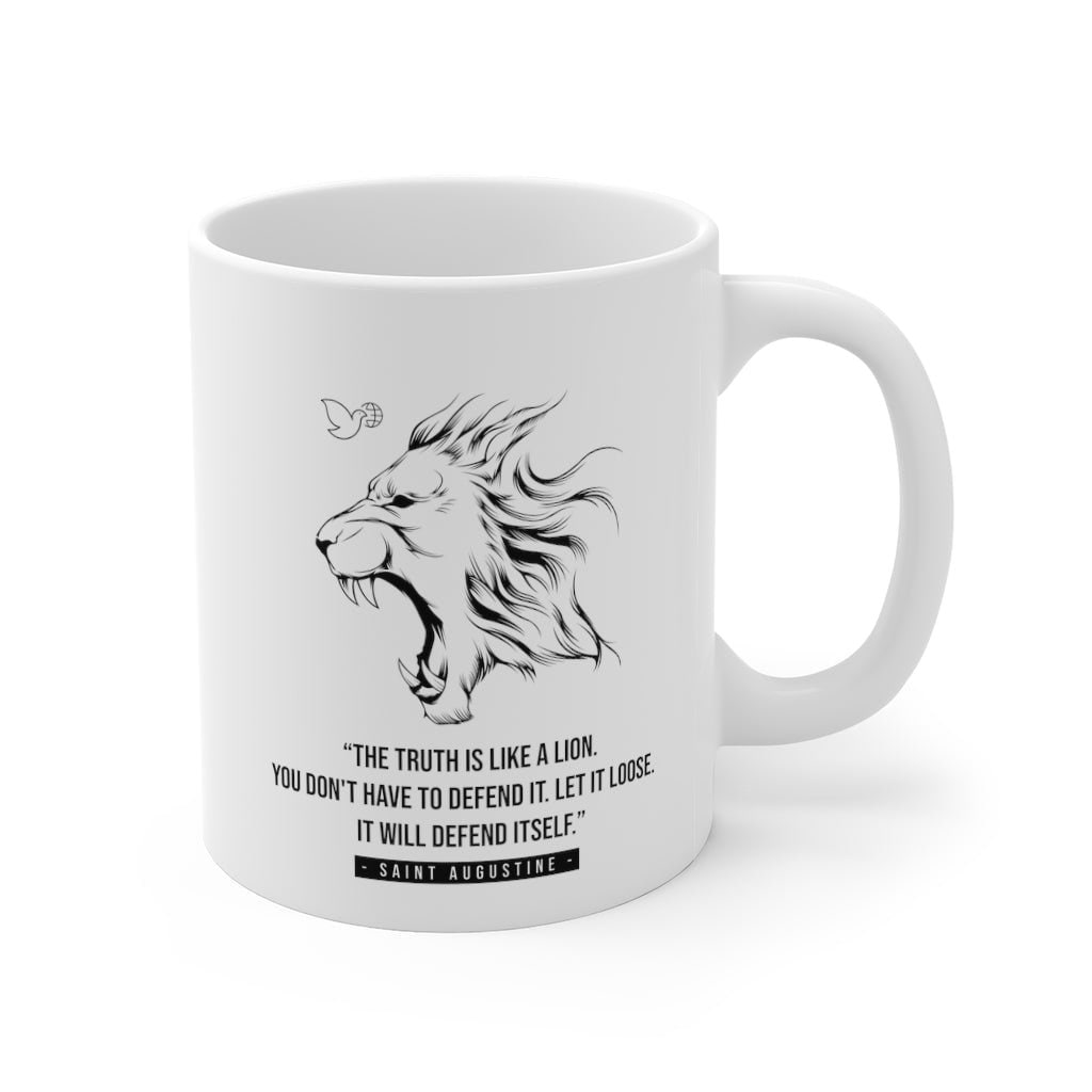 Heiliger Augustinus Kaffeebecher von CatholicConnectShop