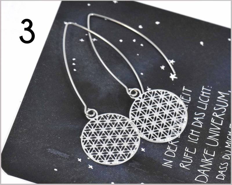 Blume Des Lebens Ohrringe von CathyThicaNamaste