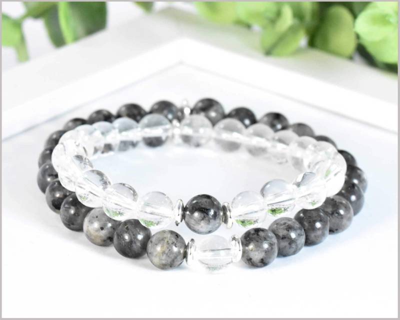 Edelstein Partnerarmband 2 Paar Für Sie Und Für Ihn Edelstein Partnerarmband 2 Paar Für Sie Und Für Ihn von CathyThicaNamaste