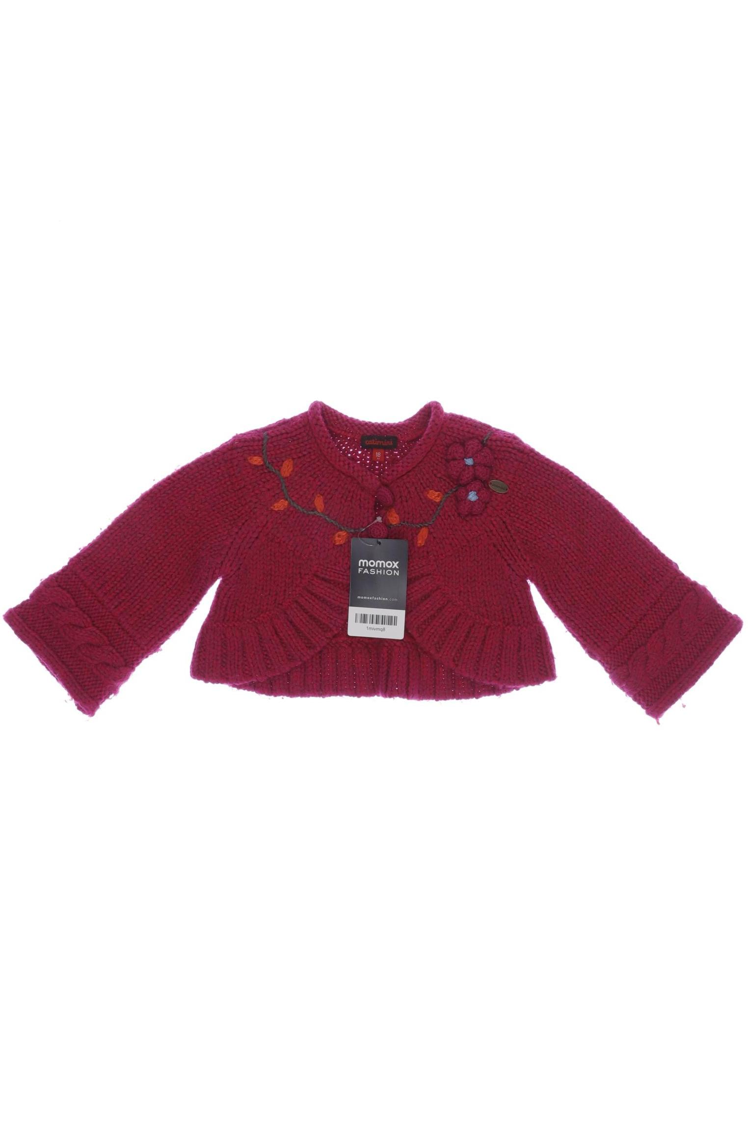 Catimini Damen Strickjacke, bordeaux, Gr. 92 von Catimini