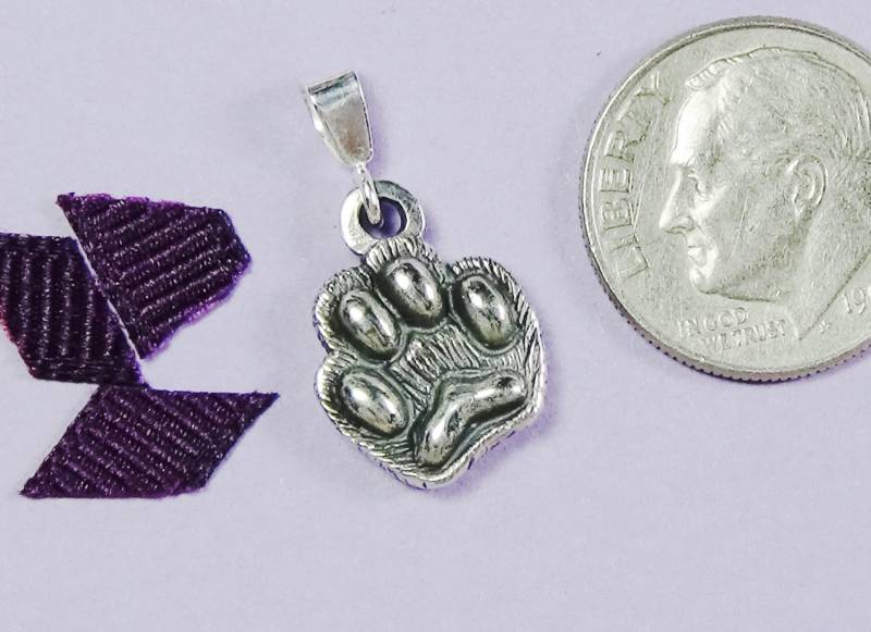 sterling Silber Kätzchen Pfote Anhänger - Katzen Liebhaber Geschenk sterling Silber Kätzchen Pfote Anhänger - Katzen Liebhaber Geschenk von CatofMine