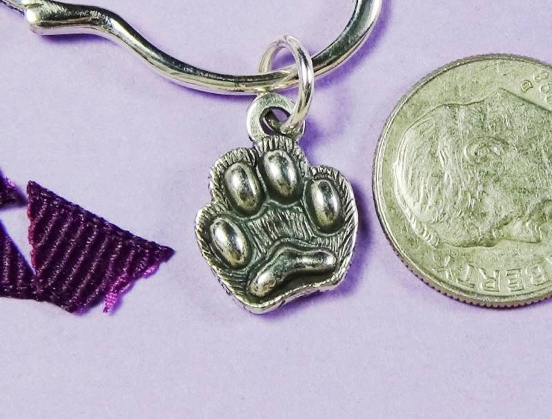 sterling Silber Kätzchen Pfote Anhänger Katzen Schmuck sterling Silber Kätzchen Pfote Anhänger Katzen Schmuck von CatofMine