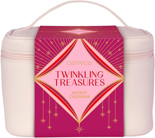 Catrice Adventskalender TWINKLING TREASURES – Beauty Geschenk für Frauen & Mädchen, Make-up Advent Calendar 2025, vegan, ohne Parabene & Mikroplastik, acetonfrei, 1er Pack von Catrice