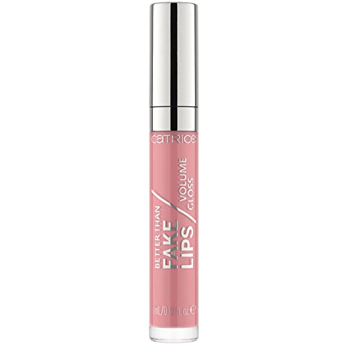 Catrice Better Than Fake Lips Volume Gloss, Lipgloss, Lip Gloss, Nr. 040 Volumizing Rose, pink, glättend, pflegend, glänzend, strahlend, schimmernd, vegan, Mikroplastik Partikel frei (5ml) von Catrice