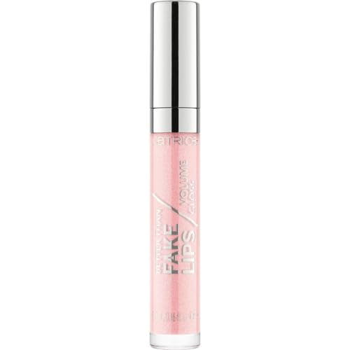 Catrice Better Than Fake Lips Volume Gloss, Lipgloss, Lip Gloss, Nr. 060 Shining Champagne, transparent, glättend, pflegend, glänzend, strahlend, vegan, Mikroplastik Partikel frei (5ml) von Catrice