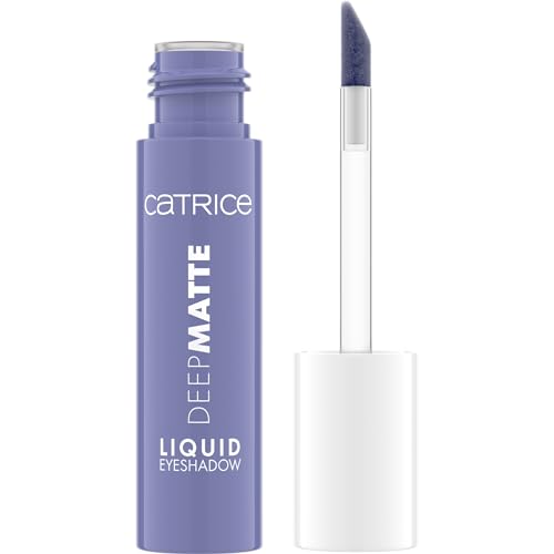 Catrice Deep Matte Liquid Eyeshadow, Lidschatten, Nr. 030, Violett, langanhaltend, Expressergebnis, hochpigmentiert, vegan, wasserfest, ohne Mikroplastikpartikel, Nanopartikel frei, 1er Pack (4ml) von Catrice