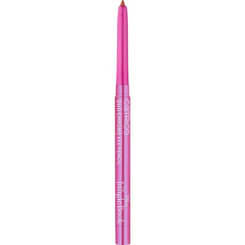 Catrice Disney The Jungle Book Duo-Chrome Eye Pencil, Nr. 020, Violett, schimmernd, farbintensiv, holographisch, vegan, ohne Mikroplastikpartikel, Nanopartikel frei, ölfrei, 1er Pack (0.22g) von Catrice