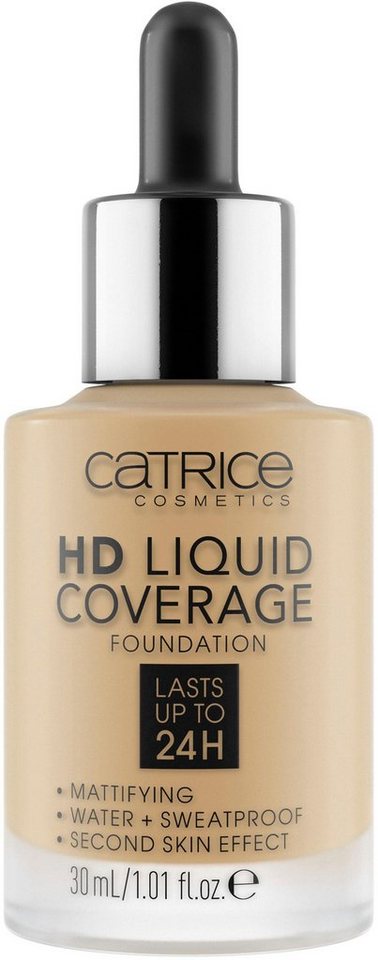Catrice Foundation HD Liquid Coverage Foundation, mit leichter Textur von Catrice