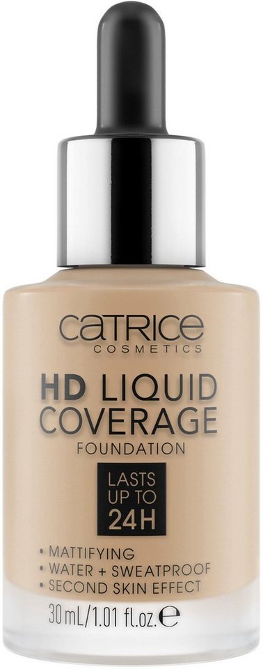 Catrice Foundation HD Liquid Coverage Foundation, mit leichter Textur von Catrice