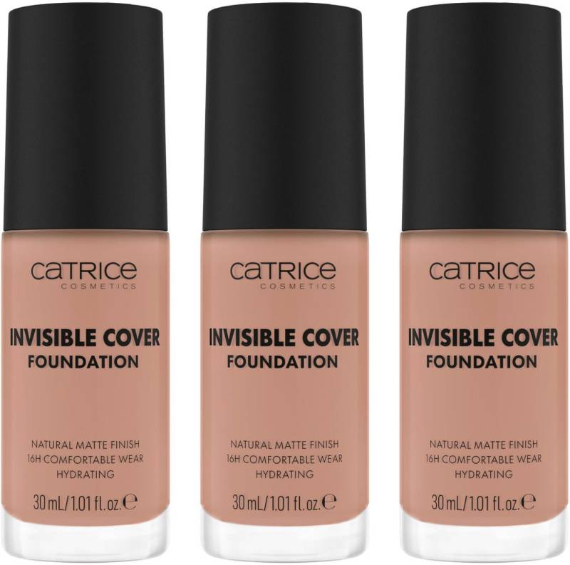 Catrice Foundation Invisible Cover Foundation, 3-tlg. von Catrice