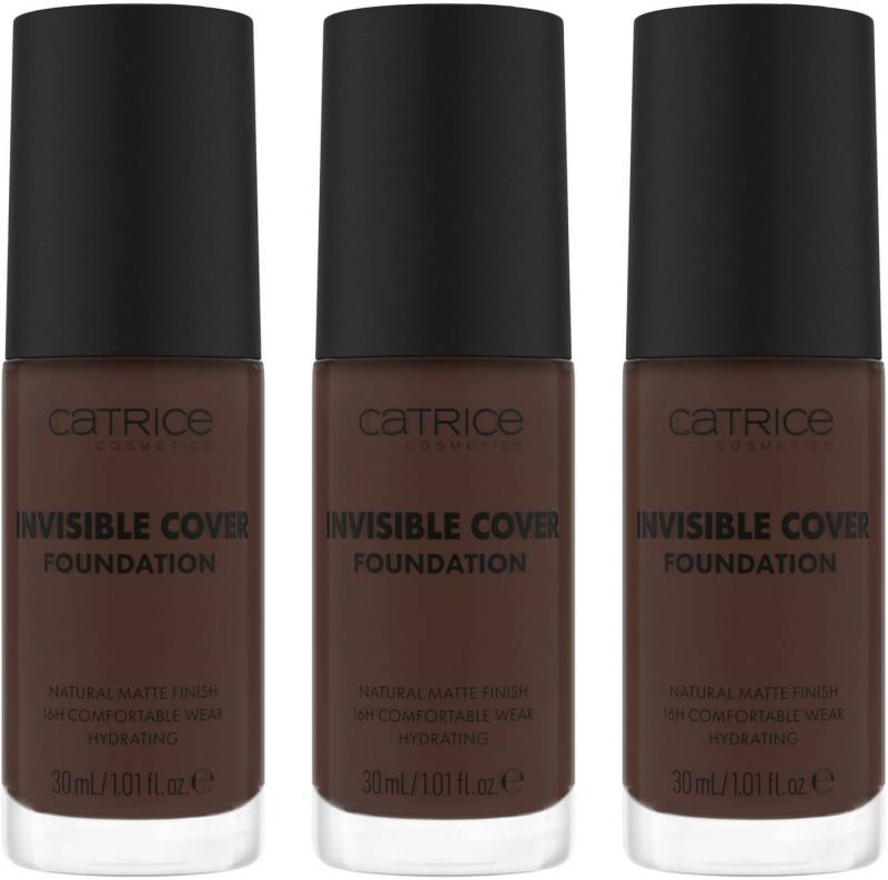 Catrice Foundation Invisible Cover Foundation, 3-tlg. von Catrice