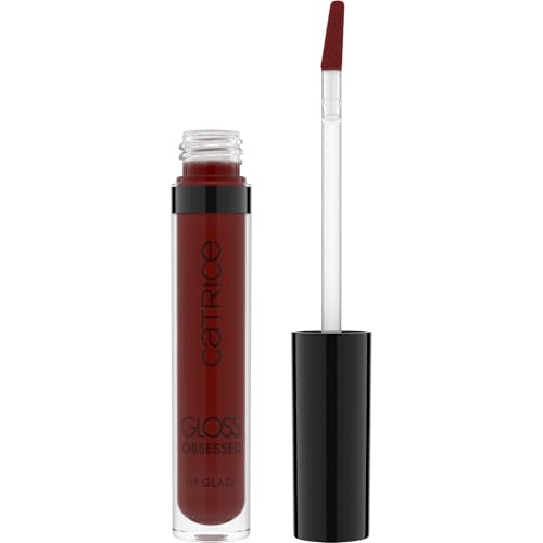 Catrice Gloss Obsessed Lip Glaze, Lipgloss, Nr. 060, Rot, glänzend, strahlend frisch, vegan, ohne Alkohol, ohne Konservierungsstoffe, ohne Parabene, 1er Pack (2.5ml) von Catrice