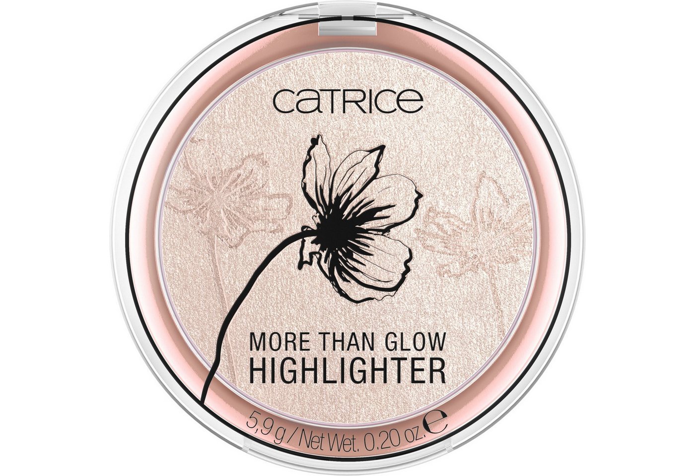 Catrice Highlighter More Than Glow Highlighter, mit metallisch-glänzendem Schimmer-Effekt von Catrice