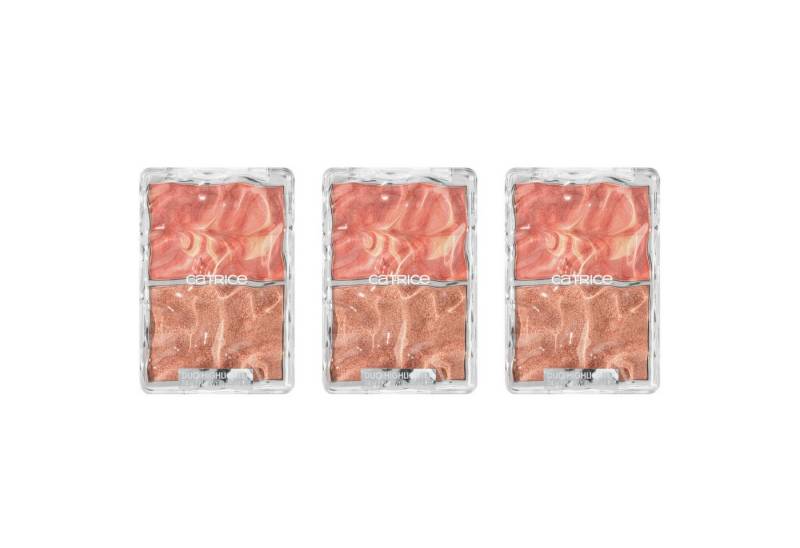 Catrice Highlighter-Palette UNDERWATER SECRETS Duo Highlighter, 3-tlg., 2-in-1 Highlighter für strahlenden Glow und faszinierendes Finish. von Catrice