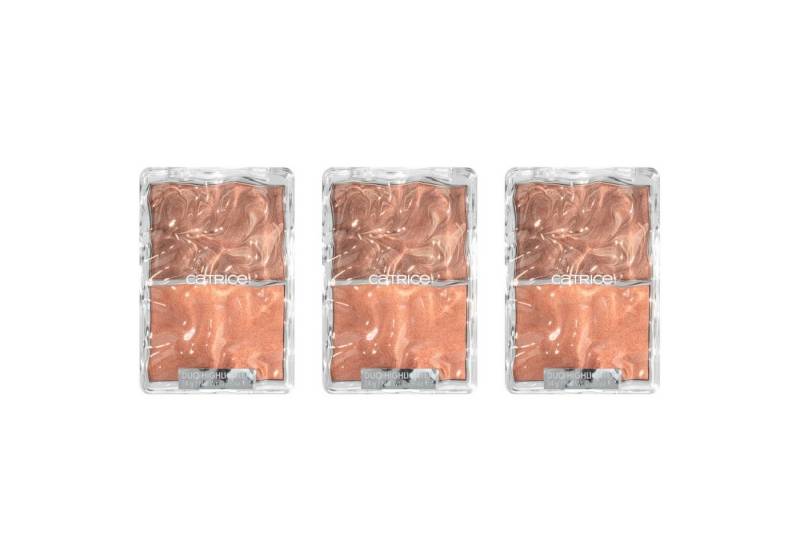Catrice Highlighter-Palette UNDERWATER SECRETS Duo Highlighter, 3-tlg., 2-in-1 Highlighter für strahlenden Glow und faszinierendes Finish. von Catrice