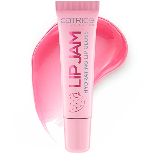Catrice Lip Jam Hydrating Lip Gloss, Nr. 020, Pink, Anti-Aging, feuchtigkeitsspendend, natürlich, glänzend, vegan, ohne Alkohol, ohne Konservierungsstoffe, ohne Parabene, 1er Pack (10ml) von Catrice