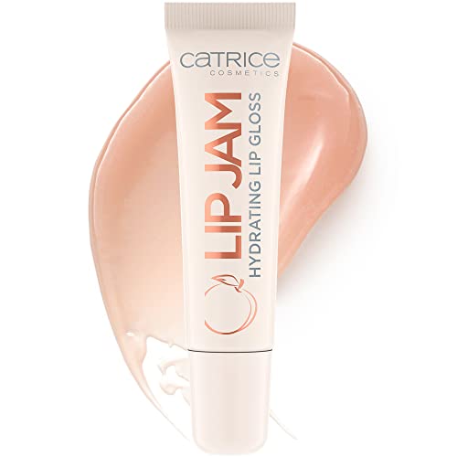 Catrice Lip Jam Hydrating Lip Gloss, Nr. 030, Nude, Anti-Aging, feuchtigkeitsspendend, natürlich, glänzend, vegan, ohne Alkohol, ohne Konservierungsstoffe, ohne Parabene, 1er Pack (10ml) von Catrice