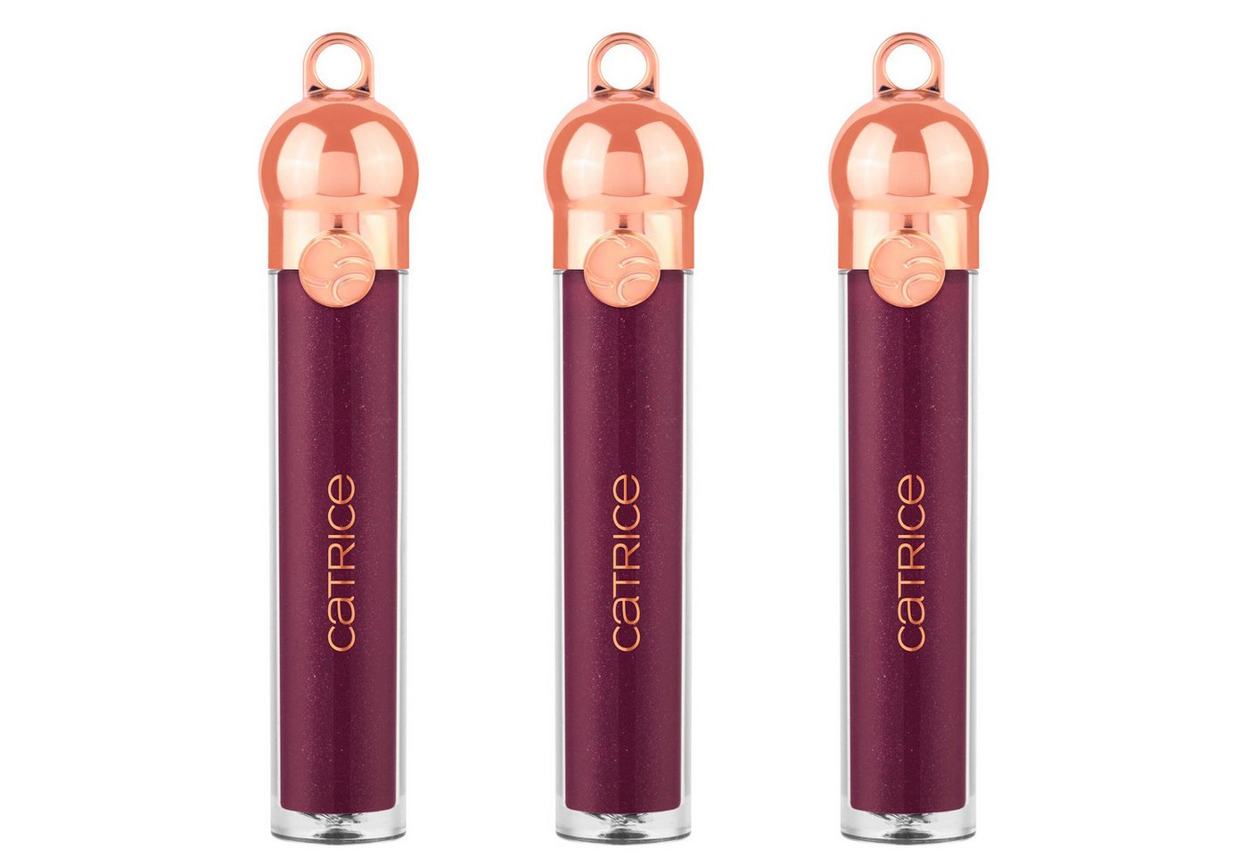Catrice Lipgloss HOLLYGLAZING Glazing Lip Colour, 3-tlg. von Catrice