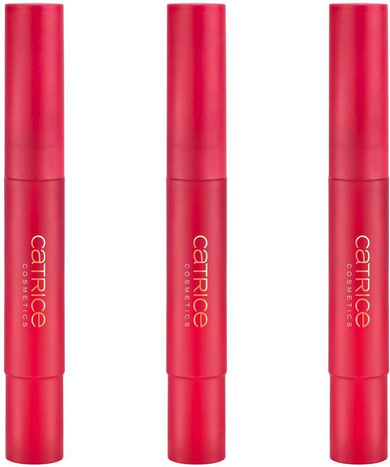 Catrice Lipgloss MIDNIGHT SUN Plumping Lip Gloss, 3-tlg., Pflegend, kühlender Aplikator, hochglänzend, Plumping-Effekt. von Catrice