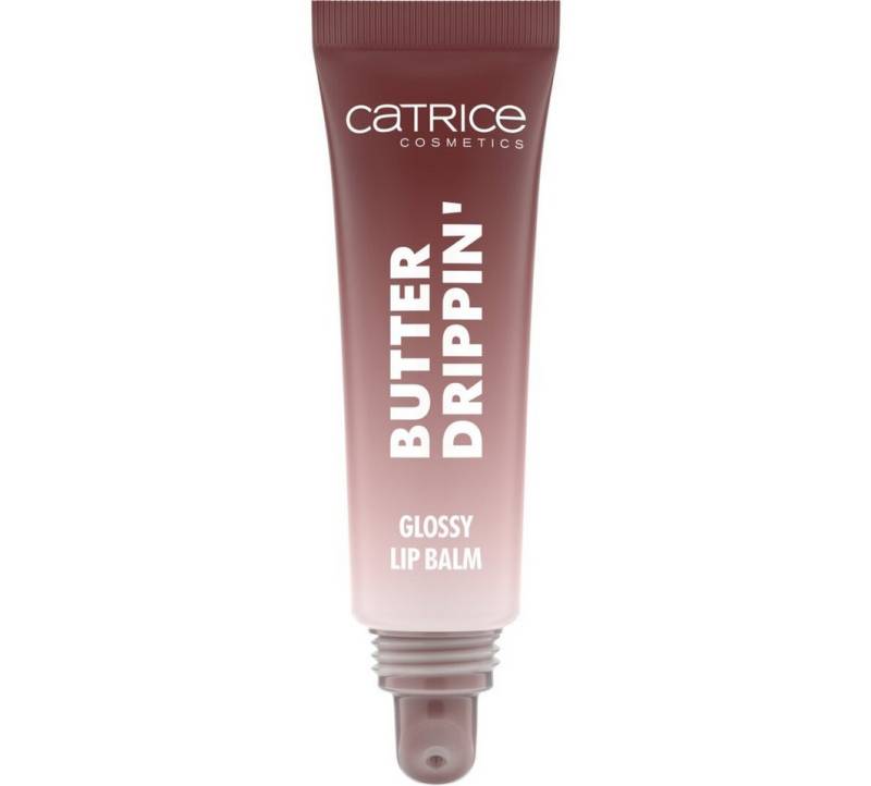 Catrice Lippenbalsam Butter Drippin' Glossy Lip Balm, 3-tlg., Dezenter Farbakzent, geschmeidig, hochglänzend, spendet Feuchtigkeit. von Catrice