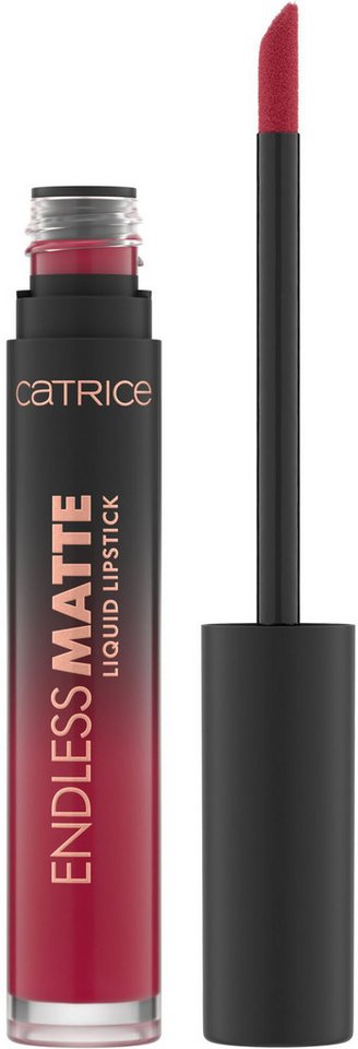 Catrice Lippenstift Endless Matte Liquid Lipstick, 3-tlg., Cremige, nicht klebrige Textur in einem edlen Schokobraun-Ton von Catrice